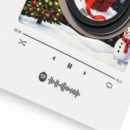Musical Christmas Vinyl - Fridge Magnet Set